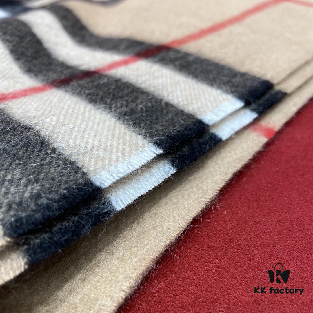 6931a964ccd8ab3d7af9dc87 【Collector's Beige】 BURBERRY Classic Entry-Level Bestseller, Timeless Plaid Design, Simple and Elegant Unisex Scarf, An Everlasting Fashion Piece – Upgraded Version with No Color Difference, Original Factory Yarn Material – Size: 168*30cm
