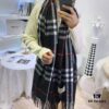 6931a966ccd8ab3d7af9dca5 Burberry Classic Wide Plaid Wool Cashmere Blend Oversized Shawl