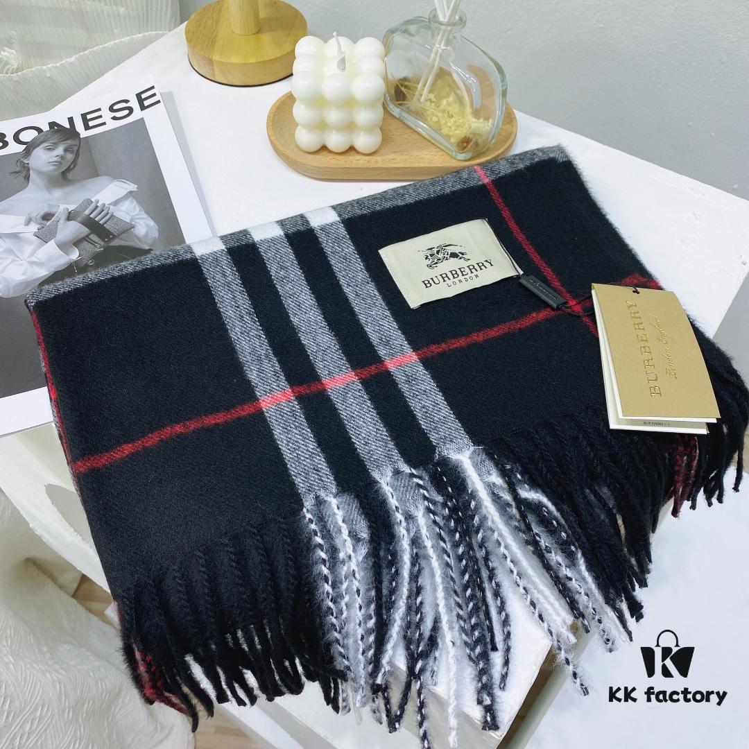 6931a966ccd8ab3d7af9dca6 Burberry Classic Wide Plaid Wool Cashmere Blend Oversized Shawl