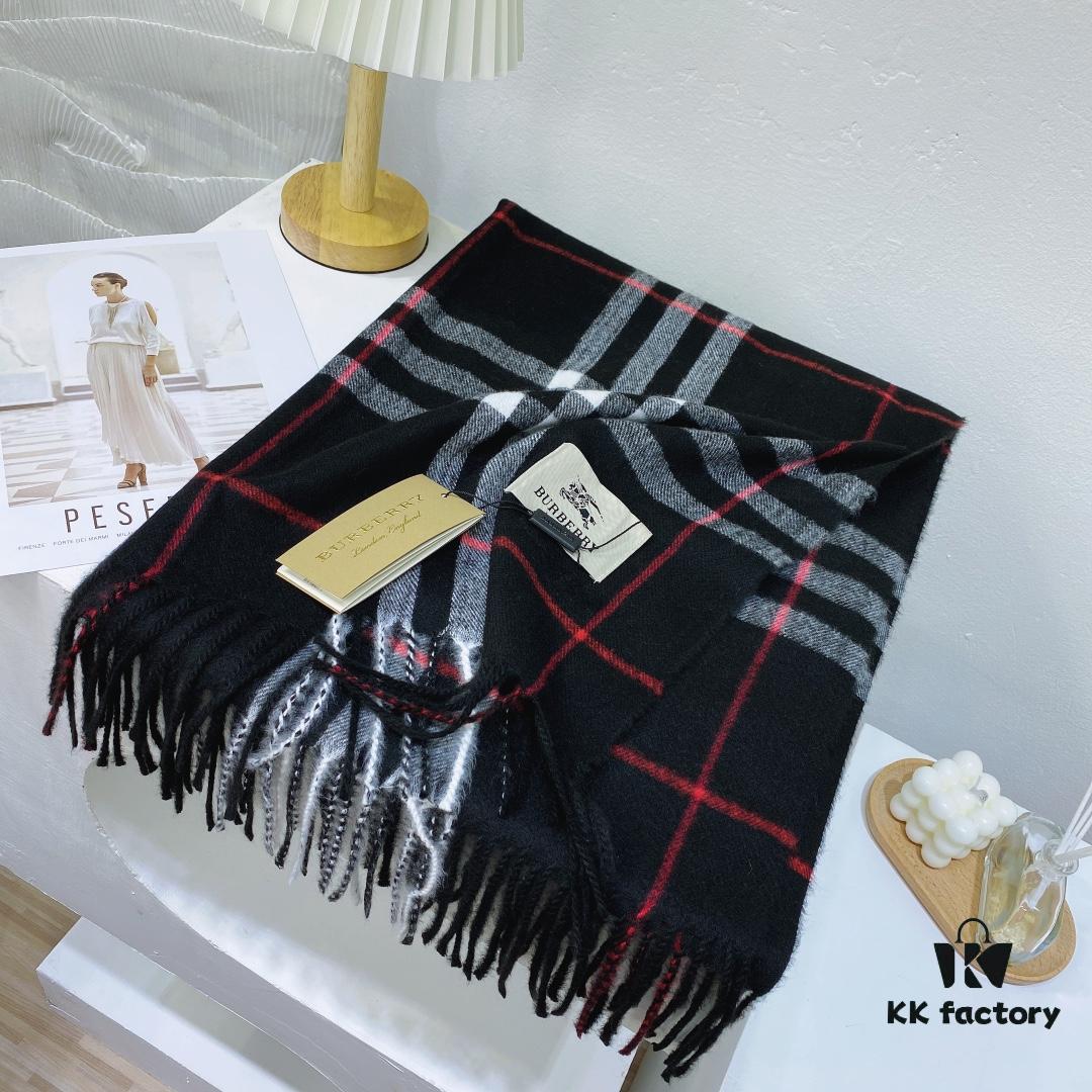 6931a967ccd8ab3d7af9dcaa Burberry Classic Wide Plaid Wool Cashmere Blend Oversized Shawl