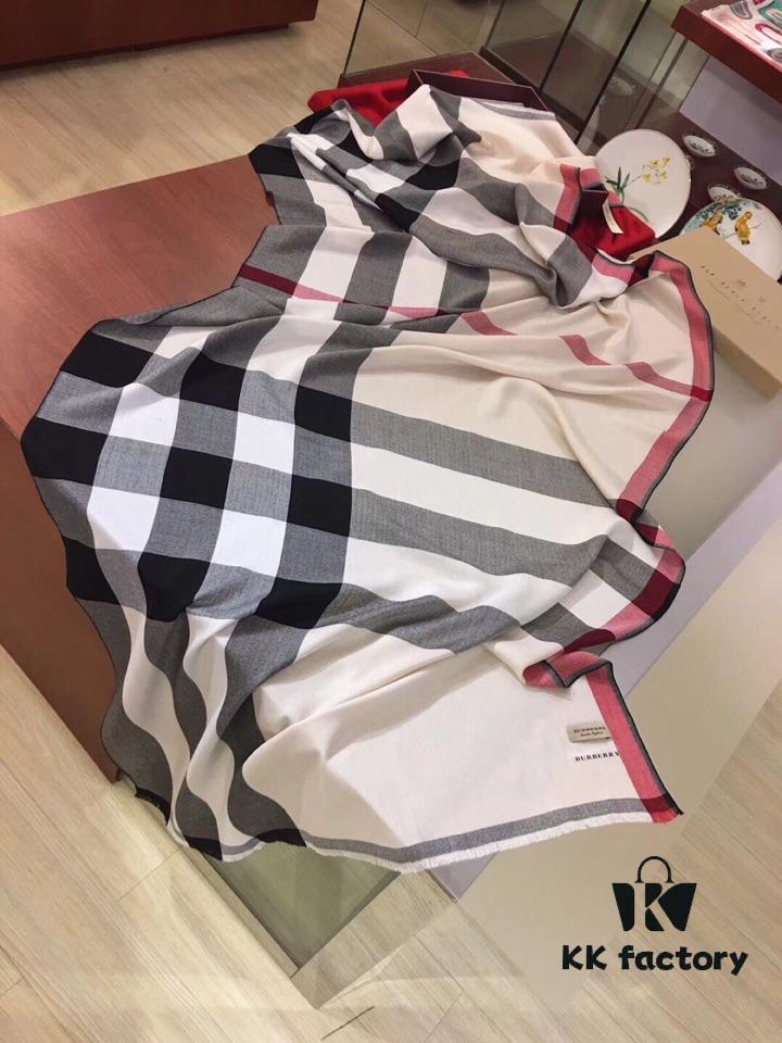 6931a969ccd8ab3d7af9dcd3 Sand Ivory White】✨ Genuine Premium Stock! Latest Export to Dubai! Burberry Classic Check Cashmere with Diamond Weave – True Royalty in Craftsmanship!