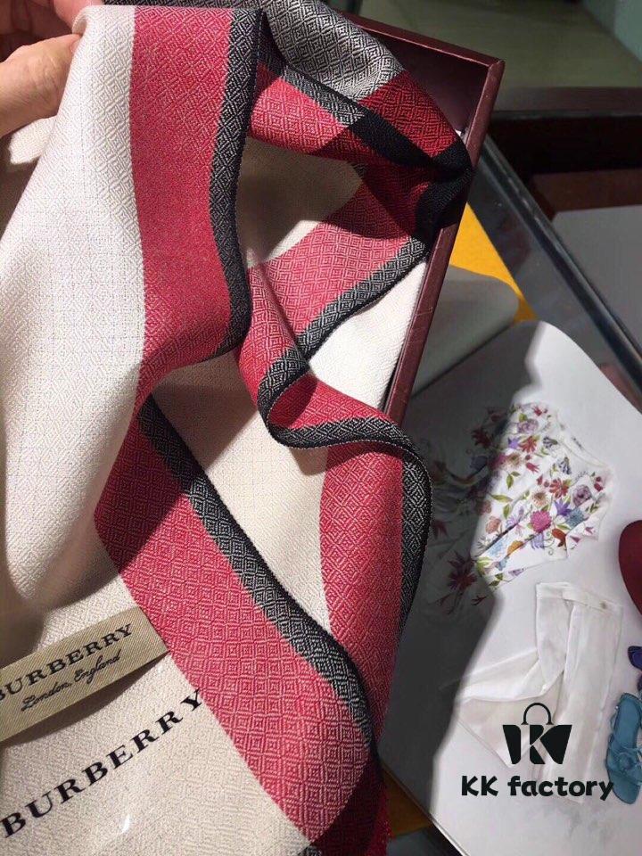 6931a96accd8ab3d7af9dcd7 Sand Ivory White】✨ Genuine Premium Stock! Latest Export to Dubai! Burberry Classic Check Cashmere with Diamond Weave – True Royalty in Craftsmanship!