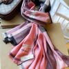 Burberry Classic Camel Cashmere Scarf - Premium Nepalese Highland Cashmere with Diamond Weave