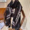 6931a96bccd8ab3d7af9dcec Burberry New Metallic Signature Check Scarf – Versatile, Elegant, and Luxuriously Textured