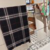 6931a96bccd8ab3d7af9dced Burberry New Metallic Signature Check Scarf – Versatile, Elegant, and Luxuriously Textured