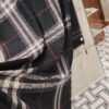 6931a96bccd8ab3d7af9dcee Burberry New Metallic Signature Check Scarf – Versatile, Elegant, and Luxuriously Textured