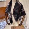 6931a96bccd8ab3d7af9dcf2 Burberry New Metallic Signature Check Scarf – Versatile, Elegant, and Luxuriously Textured