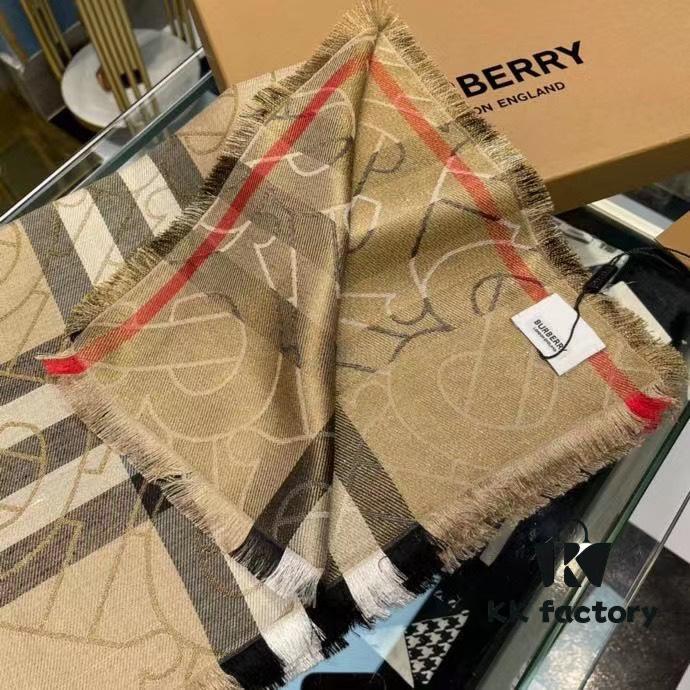 6931a96cccd8ab3d7af9dcfd Versatile and Stylish Metallic Logo Plaid Scarf from Bu – New Arrival