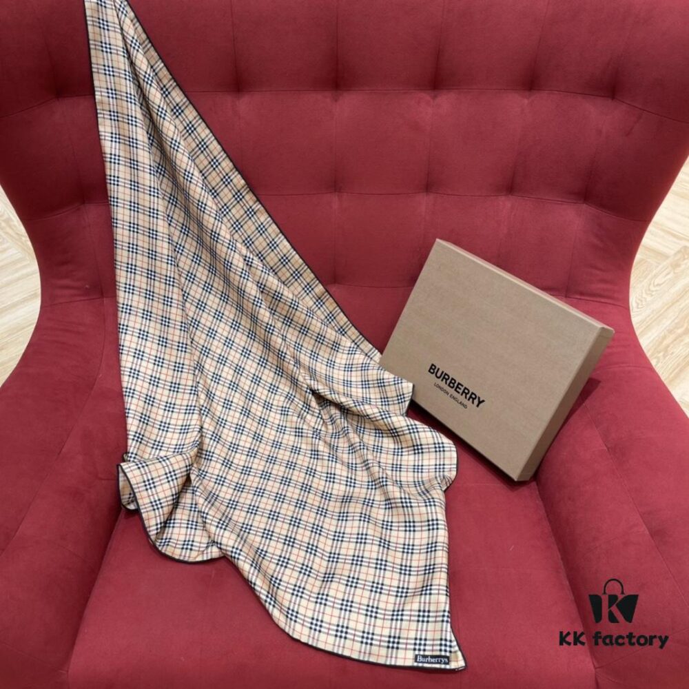 6931a96dccd8ab3d7af9dd14 Burberry Timeless Classic Plaid Silk Scarf