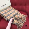 6931a96eccd8ab3d7af9dd1e Burberry Classic Fringe Double-Sided Cashmere Shawl - Vintage Oversized Shawl, Stylish and Practical, 100% Cashmere, Soft and Delicate, Non-Irritating, Fashionable and Warm