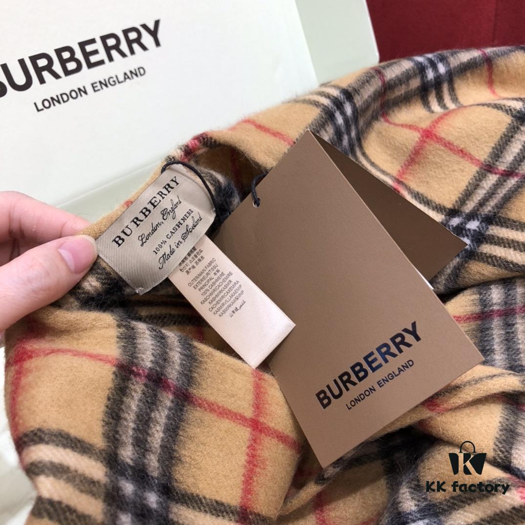 6931a96eccd8ab3d7af9dd24 Burberry Classic Fringe Double-Sided Cashmere Shawl - Vintage Oversized Shawl, Stylish and Practical, 100% Cashmere, Soft and Delicate, Non-Irritating, Fashionable and Warm