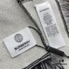 6931a96fccd8ab3d7af9dd2e Black and White BURBERRY Classic Large Letter Scarf, 100% Wool, 33*188cm
