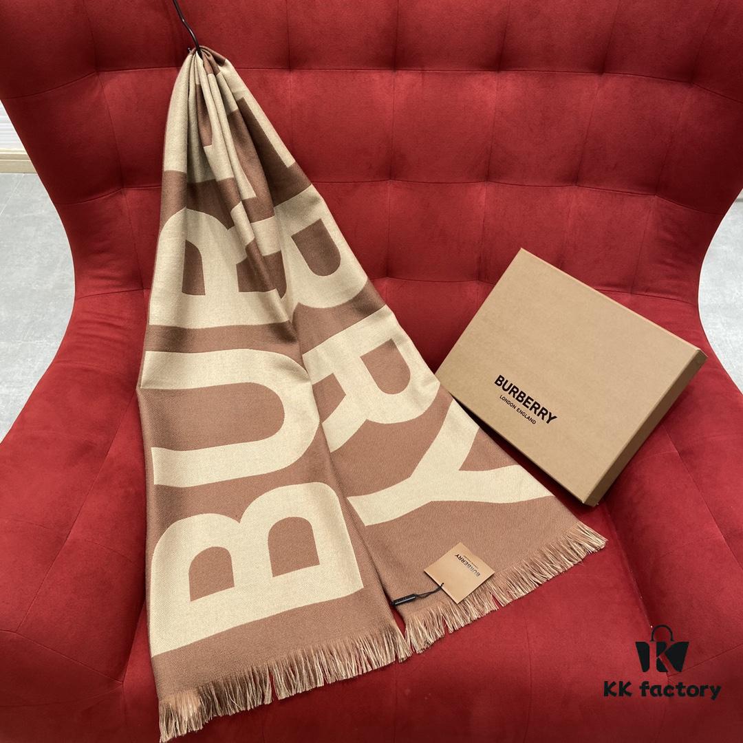 6931a96fccd8ab3d7af9dd2f Camel Color BURBERRY Stylish Scarf Can Perfectly Accentuate Your Outfit – Even Transform the Ordinary into Extraordinary, Classic Large Logo Scarf, 100% Wool, 33*188cm