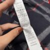 Navy Blue BURBERRY Classic Entry-Level Bestseller, Timeless Check Pattern, Simple and Elegant Unisex Scarf