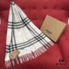 6931a971ccd8ab3d7af9dd4a 【Stone Red】BURBERRY Classic Entry-Level Bestseller, Timeless Check Pattern, Simple and Elegant Unisex Design, An Everlasting Scarf – Upgraded with No Color Difference, Original Factory Yarn Material, Size: 168*30cm