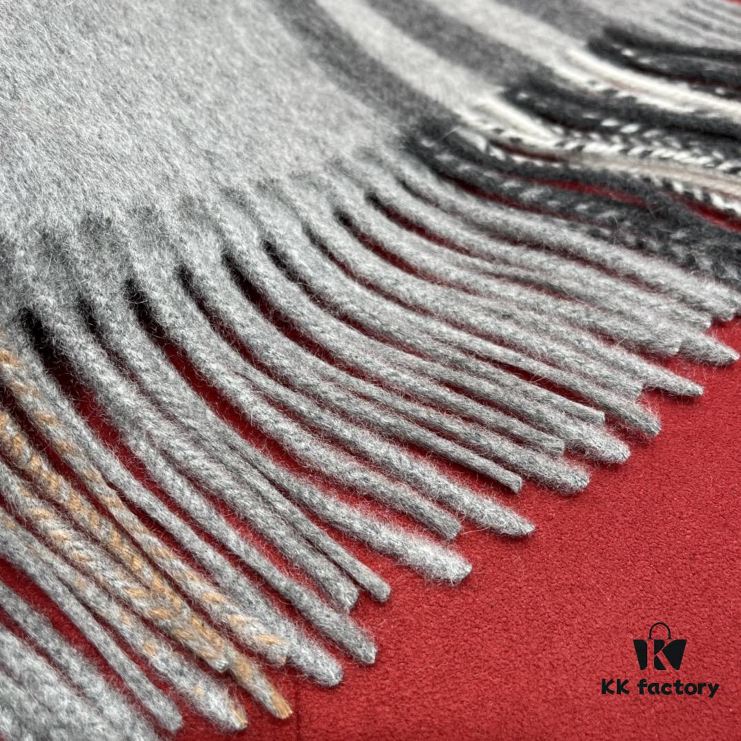 6931a972ccd8ab3d7af9dd58 Gray BURBERRY Classic Entry-Level Bestseller Scarf, Timeless Check Pattern, Simple and Elegant Unisex Design, Never-Go-Out-of-Fashion Accessory