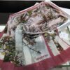 6931a974ccd8ab3d7af9dd7a Glowing Gvc Sequin Floral Cashmere Scarf - Premium Pure Cashmere with Silver Thread, Exclusive New Arrival