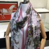 6931a974ccd8ab3d7af9dd7d Glowing Gvc Sequin Floral Cashmere Scarf - Premium Pure Cashmere with Silver Thread, Exclusive New Arrival