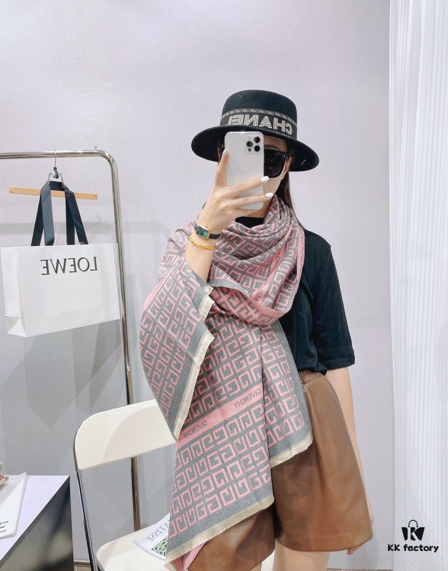 6931a974ccd8ab3d7af9dd81 Givenchy Leopard Print Luxury Scarf - Bold Design with 4G Logo, Elegant and Stylish