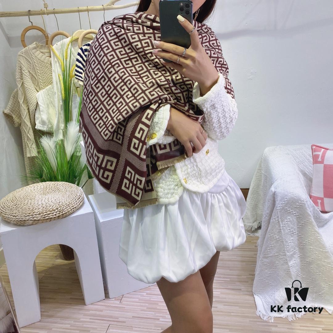 6931a975ccd8ab3d7af9dd88 Givenchy Classic Cashmere Fleece Scarf New Arrival, Multi-Functional Cashmere Shawl!