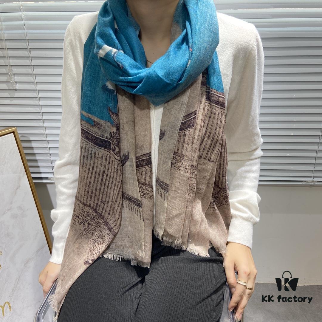6931a975ccd8ab3d7af9dd93 Givenchy-Style Luxury Baby Cashmere Scarf – 300-Thread-Count Premium Ring Pilled Wrap, Elegant and Versatile for Everyday Chic