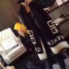 6931a976ccd8ab3d7af9dd9a Givenchy Double-Sided Usable Cashmere Blend Scarf, Black and White Classic Design, Premium Craftsmanship, Imported Machine Cut, 70*180 cm