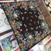 6931a976ccd8ab3d7af9dda2 CIVENCHY 90x90cm Luxury Silk Scarf in 100% Mulberry Silk – Elegant Fringe Design, High-End Fashion Accessory
