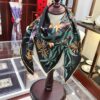 6931a977ccd8ab3d7af9dda7 CIVENCHY 90x90cm Luxury Silk Scarf in 100% Mulberry Silk – Elegant Fringe Design, High-End Fashion Accessory