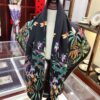 6931a977ccd8ab3d7af9dda9 CIVENCHY 90x90cm Luxury Silk Scarf in 100% Mulberry Silk – Elegant Fringe Design, High-End Fashion Accessory