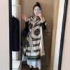 Moncler 140 Large Scarf, Boutique Collection, Exceptional Fit and Style