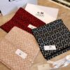 6931a978ccd8ab3d7af9ddc3 Coach Cashmere Knit Scarf for Men, Timeless Classic Design, High-End Wool Blend, Versatile and Elegant
