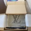 6931a979ccd8ab3d7af9ddcf LV Latest Black and Gray Men's Cashmere Scarf with Two-Tone Design