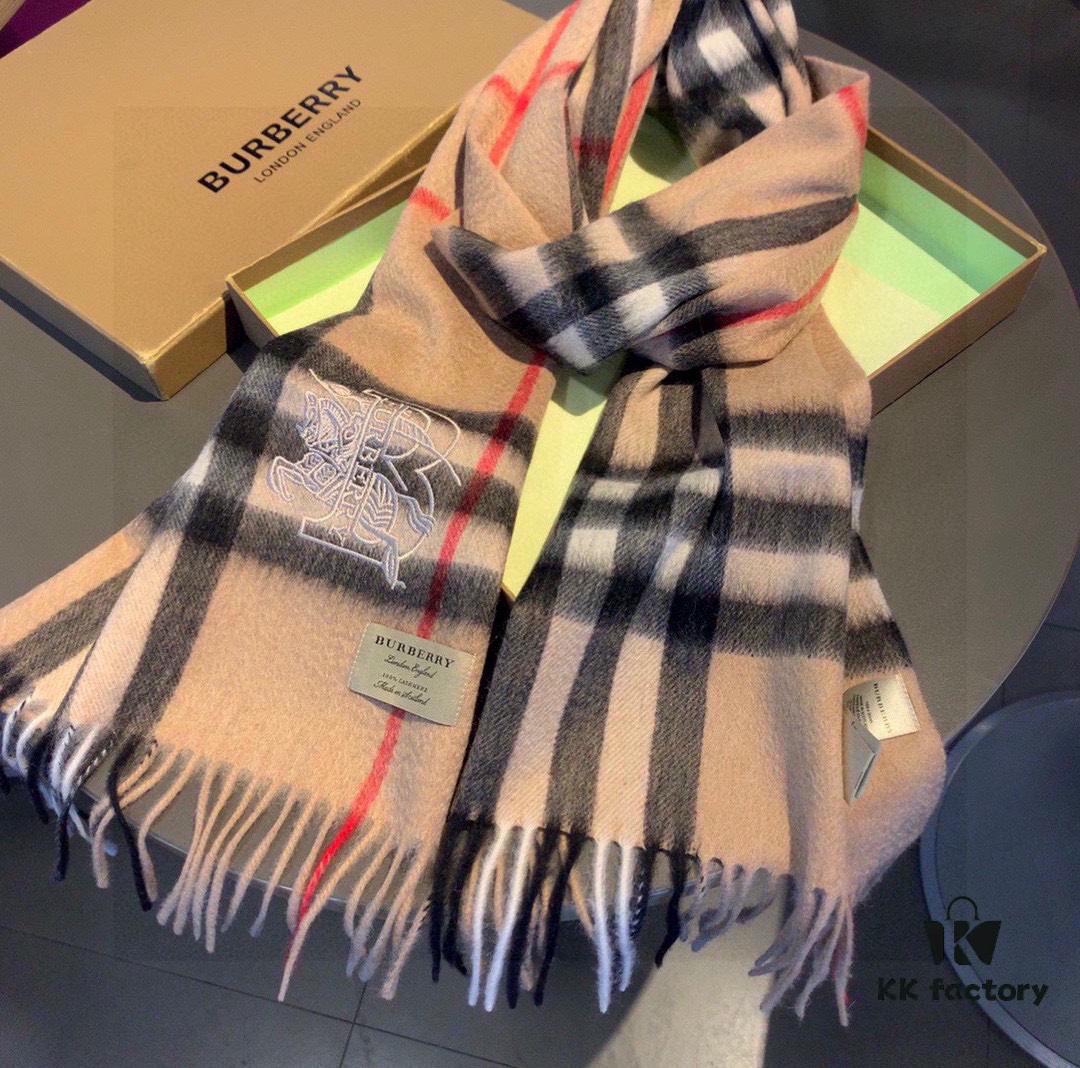6931a97bccd8ab3d7af9ddee Top-Quality Original Version - Full Packaging, New Hot-Selling Style, Latest Counter Release (New Horse Logo) Highly Recommended, Burberry Official Website's Newest Arrival, 100% Premium Cashmere, Extremely Warm, Soft and Skin-Friendly, Non-Irritating, Classic Burberry Plaid Design, Unisex Scarf