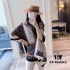 6931a97cccd8ab3d7af9de03 LV Clover Double-Sided Scarf in Black, Dual-Use as Shawl or Scarf