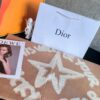 Dior Five-star Patchwork Scarf Khaki