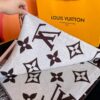 LV Official Website Same Style Double-Sided Cashmere Scarf in Gray