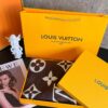LV Official Website Same Style Double-Sided Cashmere Scarf in Gray