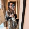 6931a97fccd8ab3d7af9de39 LV Checkered All-Over Double-Sided Cashmere Scarf in Gray