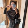 6931a980ccd8ab3d7af9de42 LV Monogram Double-Sided Cashmere Scarf in Black