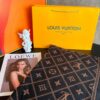 6931a980ccd8ab3d7af9de43 LV Monogram Double-Sided Cashmere Scarf in Black