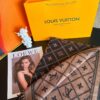 6931a980ccd8ab3d7af9de47 LV Monogram Double-Sided Cashmere Scarf in Black