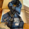 6931a981ccd8ab3d7af9de52 Burberry Wool Cashmere Plaid Set – Timeless Classic Men's Design, Reversible, 100% Cashmere