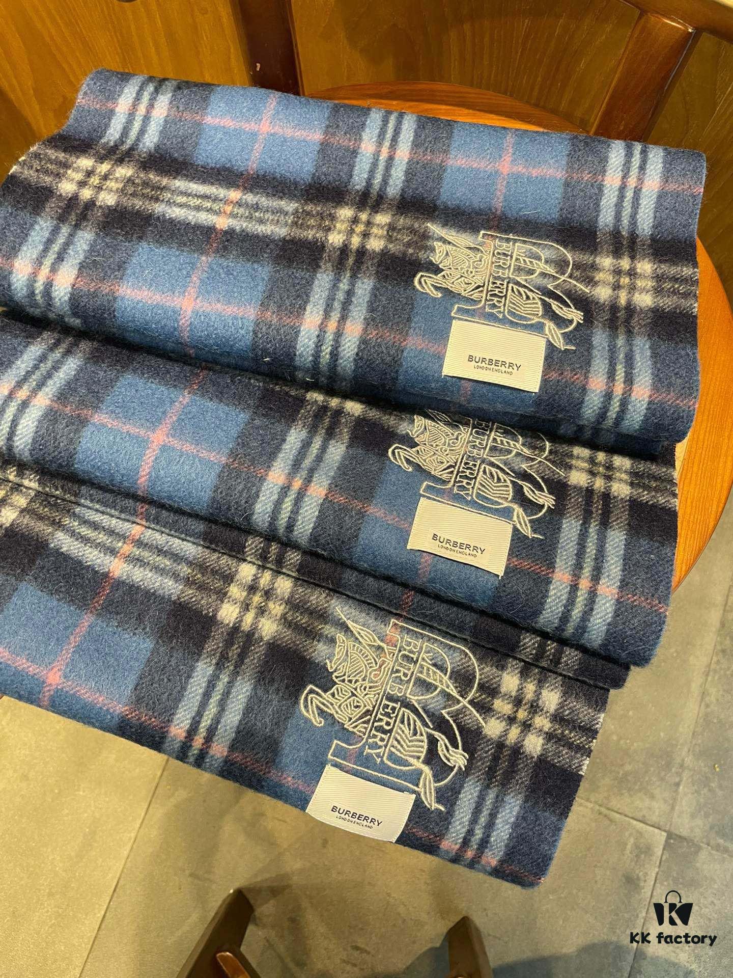 6931a981ccd8ab3d7af9de53 Burberry Wool Cashmere Plaid Set – Timeless Classic Men's Design, Reversible, 100% Cashmere