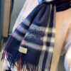 6931a982ccd8ab3d7af9de66 Authentic Top Version Heavyweight 100% Premium Cashmere Scarf with Full Packaging - New Launch from Burberry Official Website (New Mare Logo Design), Classic Check Pattern Unisex Scarf