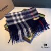 6931a982ccd8ab3d7af9de69 Authentic Top Version Heavyweight 100% Premium Cashmere Scarf with Full Packaging - New Launch from Burberry Official Website (New Mare Logo Design), Classic Check Pattern Unisex Scarf