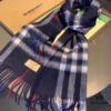 6931a982ccd8ab3d7af9de6b Authentic Top Version Heavyweight 100% Premium Cashmere Scarf with Full Packaging - New Launch from Burberry Official Website (New Mare Logo Design), Classic Check Pattern Unisex Scarf