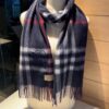 6931a982ccd8ab3d7af9de6e Authentic Top Version Heavyweight 100% Premium Cashmere Scarf with Full Packaging - New Launch from Burberry Official Website (New Mare Logo Design), Classic Check Pattern Unisex Scarf