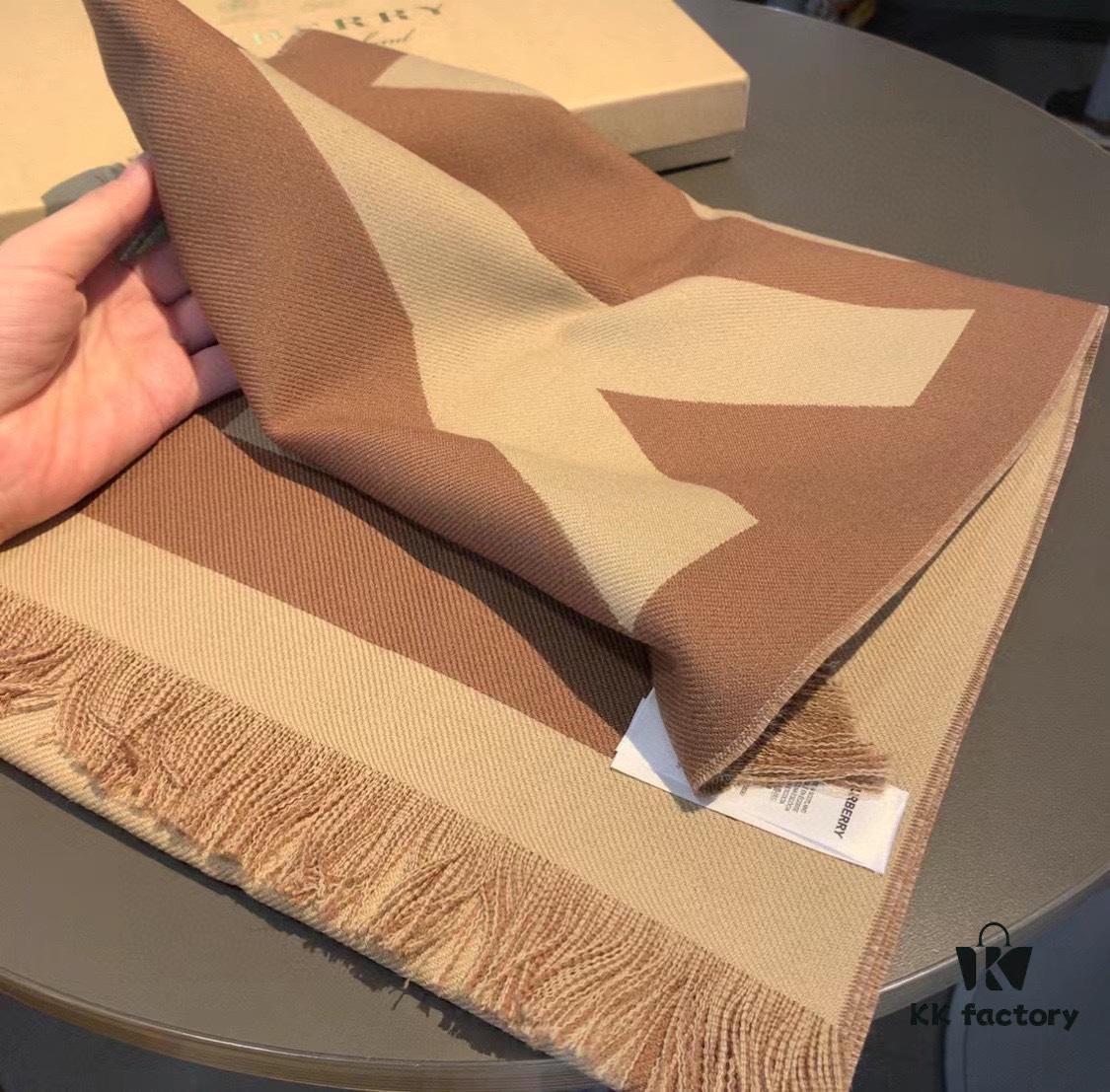 6931a983ccd8ab3d7af9de7a Authentic Top-tier Version, Full Packaging, Burberry Latest Counter New Arrival, Hot Launch, Premium Double-layer Yarn-dyed Craft