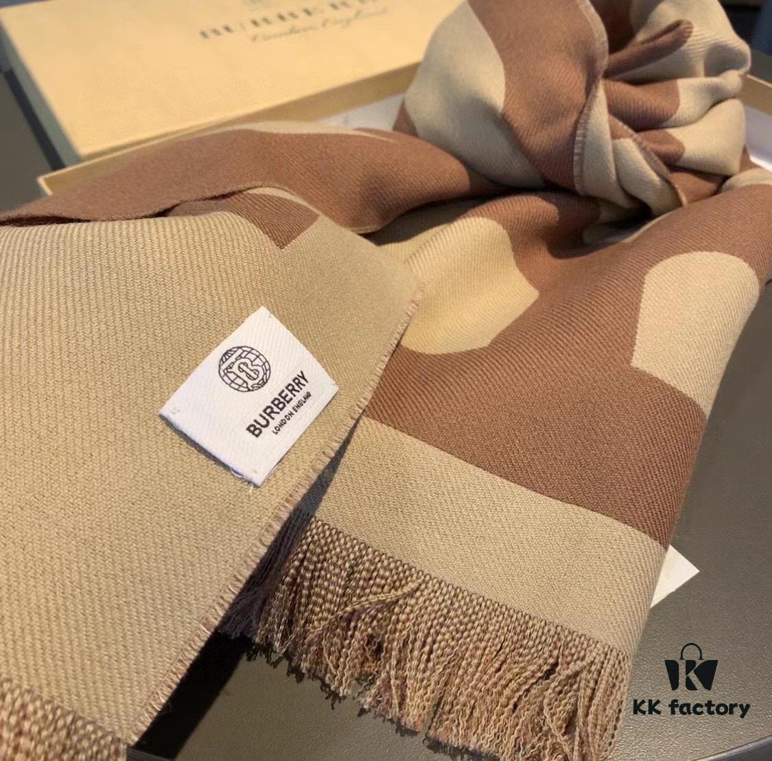 6931a984ccd8ab3d7af9de7e Authentic Top-tier Version, Full Packaging, Burberry Latest Counter New Arrival, Hot Launch, Premium Double-layer Yarn-dyed Craft