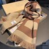 6931a984ccd8ab3d7af9de7f Authentic Top-tier Version, Full Packaging, Burberry Latest Counter New Arrival, Hot Launch, Premium Double-layer Yarn-dyed Craft